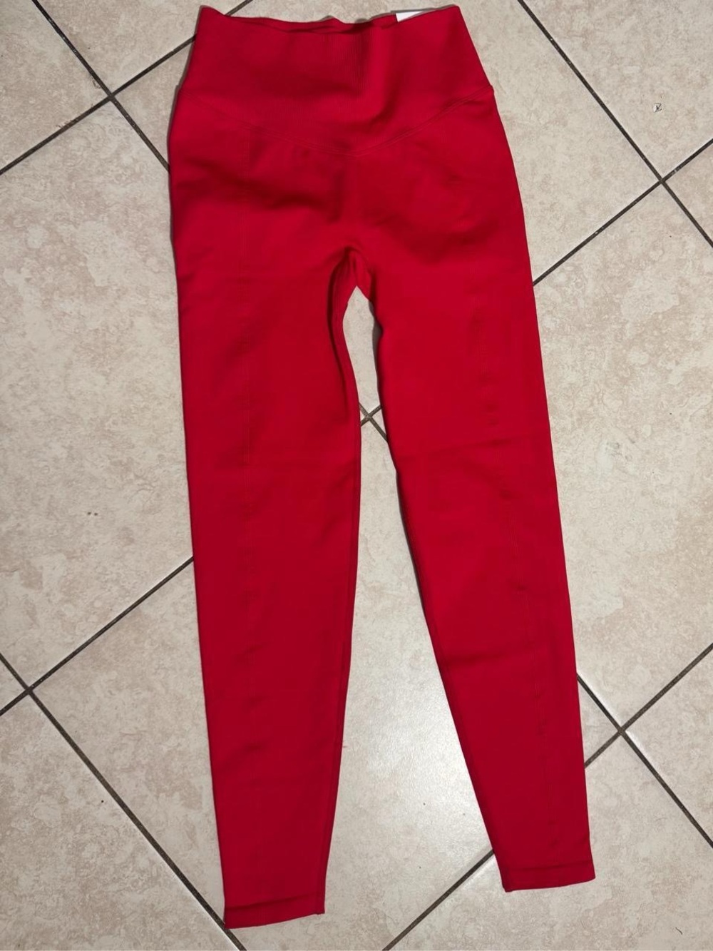 PINK Victoria's Secret Bright Red Kids Leggings